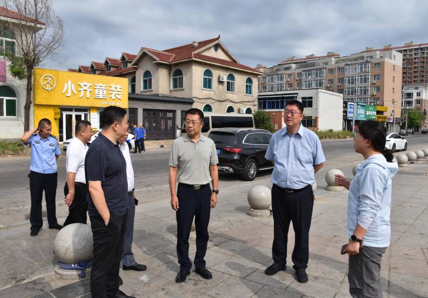 市人大常委会调研市容环境
